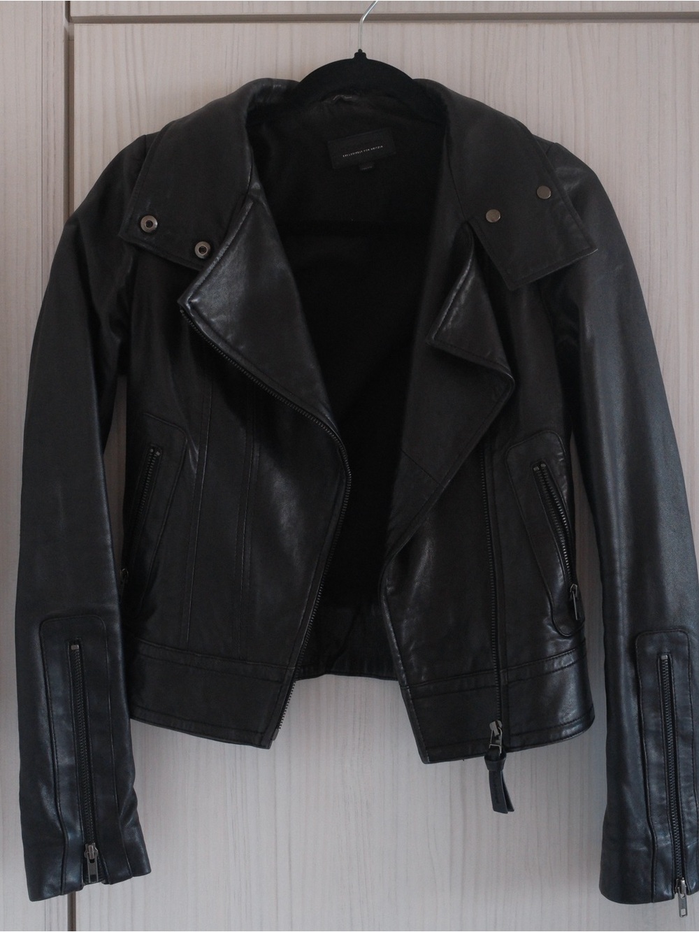 Mackage Black Leather Jacket